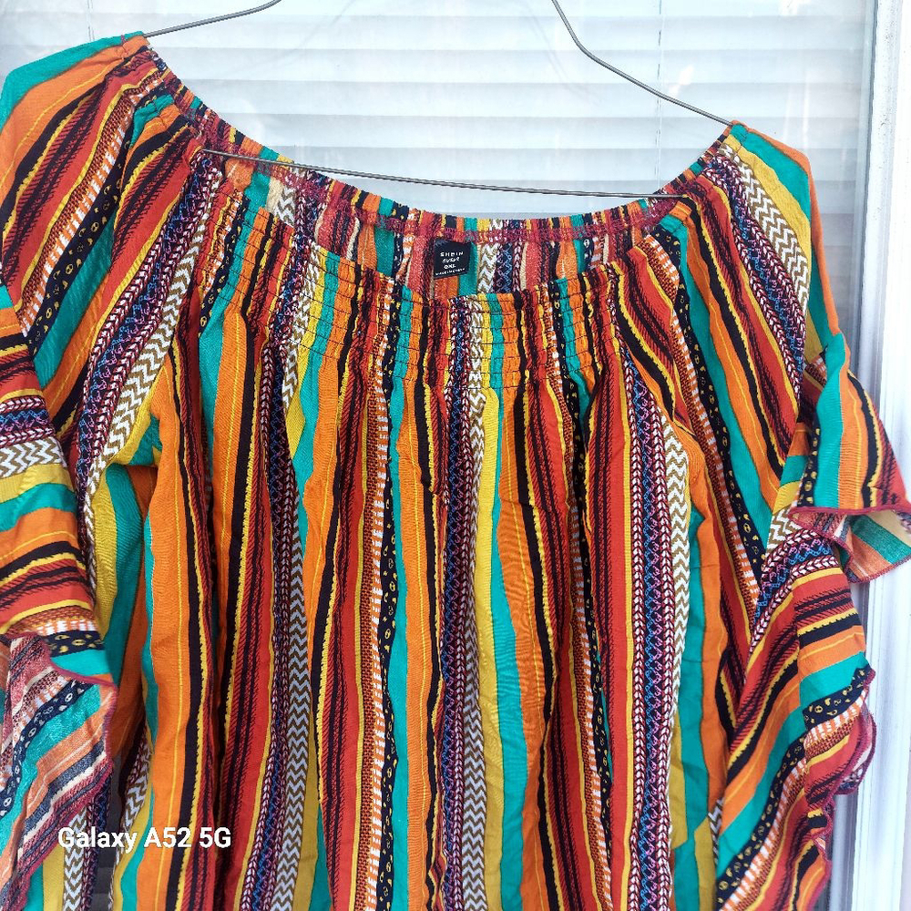 Women's Blouse Size Multi-color